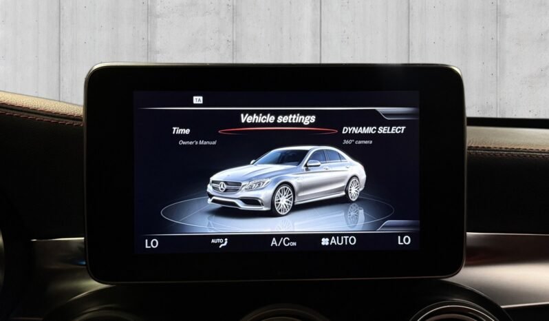 
Mercedes-Benz C 63 S AMG 4.0 V8 Biturbo 510 CH full									